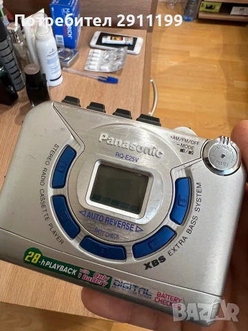 Уокмен с радио Panasonic за ремонт / части, снимка 7 - Друга електроника - 54639266