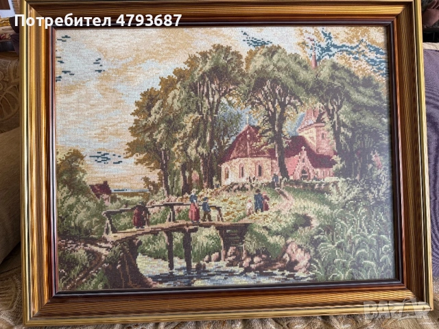 Три гоблена щампа, снимка 5 - Гоблени - 54485524