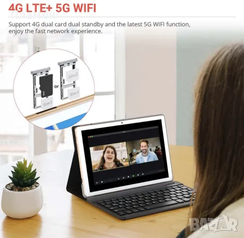 XGODY P60 PRO 10.1 4G LTE 6GB RAM 128GB – чисто нов, пълен комплект, снимка 8 - Таблети - 55686450