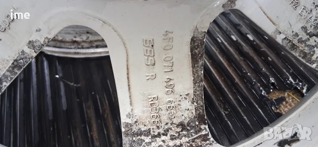 4бр ляти джанти 7J16 ЕТ42. BBS. OEM 4F0 071 496 666. 5x112. Свалени са от Audi. Стават и на Golf..., снимка 3 - Гуми и джанти - 55318098
