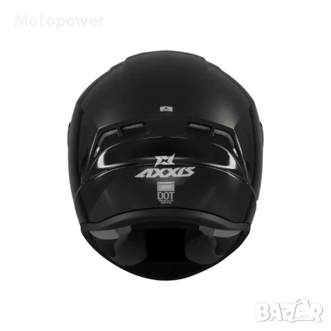 Каска AXXIS FF112C DRAKEN S SOLID V.2 A11 GLOSS BLACK, снимка 3 - Аксесоари и консумативи - 54051192
