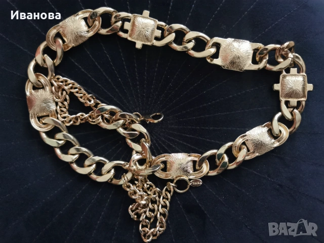 Дамски колан с камъни , снимка 3 - Колани - 54090789