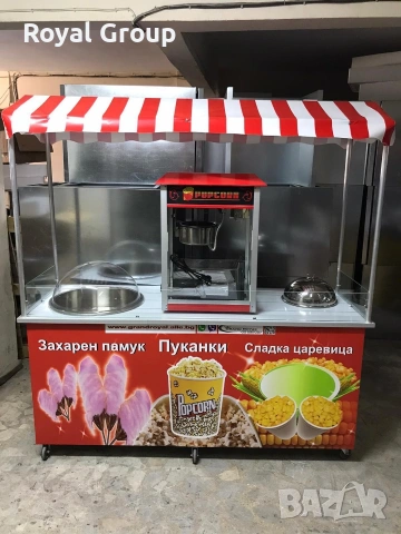 Колички за царевица на пара , снимка 8 - Колички за царевица - 54161631