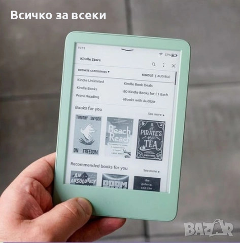 Kindle 11 с подсветка, wifi,Bluetooth като нов 
