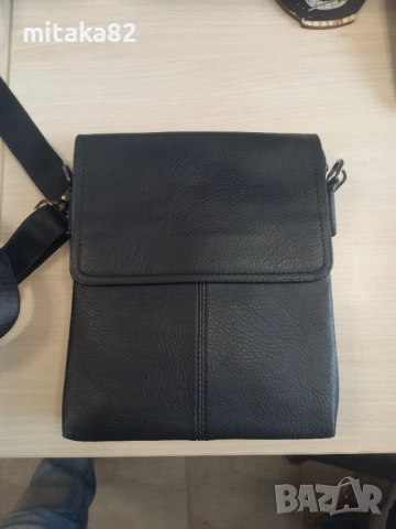 Мъжка кожена чанта