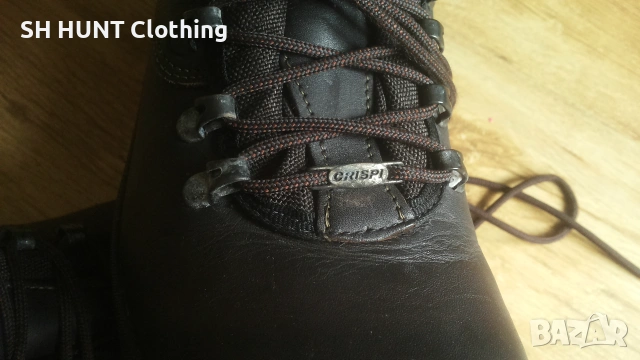 CRISPI HTG GORE-TEX Leather Boots размер EUR 41 обувки естествена кожа водонепромокаеми - 2732, снимка 15 - Мъжки боти - 54983174