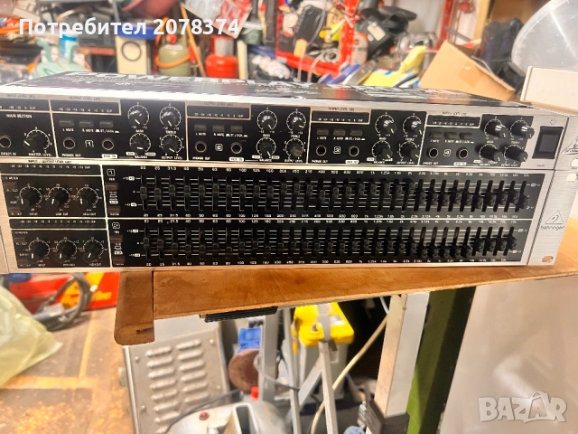 BEHRINGER ULTRAGRAPH PRO AUDIOPHILE 31-BAND STEREO GRAPHIC EQUALIZER  POWERPLAY PRO-M, снимка 6 - Ресийвъри, усилватели, смесителни пултове - 54696820