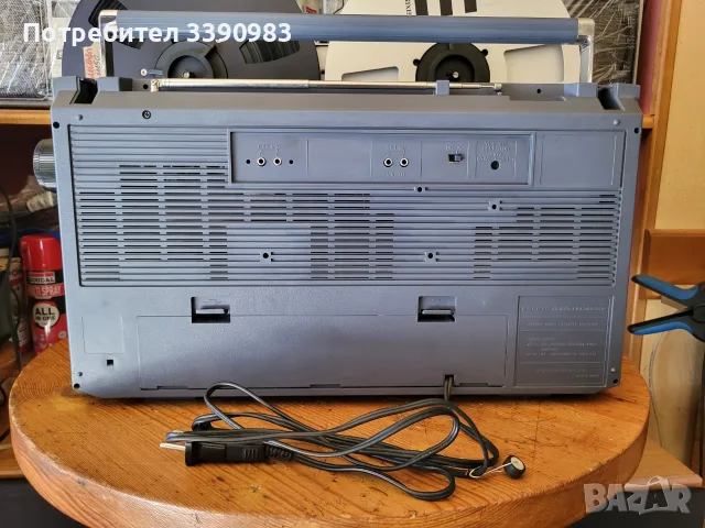 Sanyo M9830K радиокасетофон, снимка 5 - Радиокасетофони, транзистори - 55357502