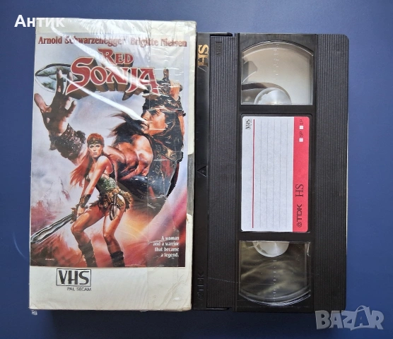 Видеокасета VHS Шварценегер Терминатор 1 Червената Соня, снимка 3 - Други жанрове - 54798707