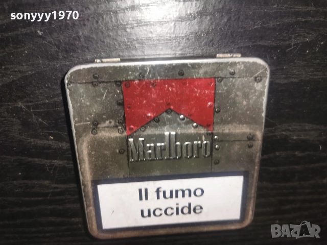 marlboro-стара метална кутия за цигари 1208261143