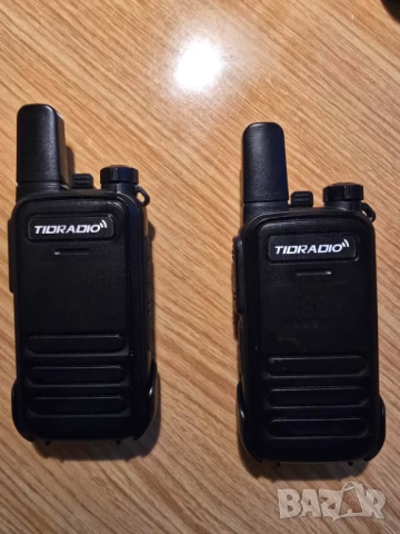 IP67 walkie-talkie 2W FRS PMR446 Tidradio + bluetooth, снимка 2 - Друга електроника - 54392525