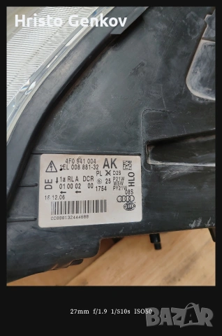 Десен фар за Ауди А6Ц6(Audi A64F) 2007, снимка 5 - Части - 55249413