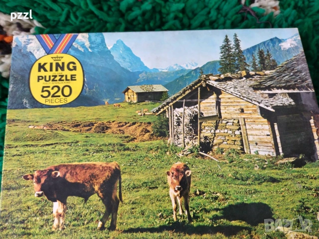 Пъзел "Alps” King 1985г. 520 части