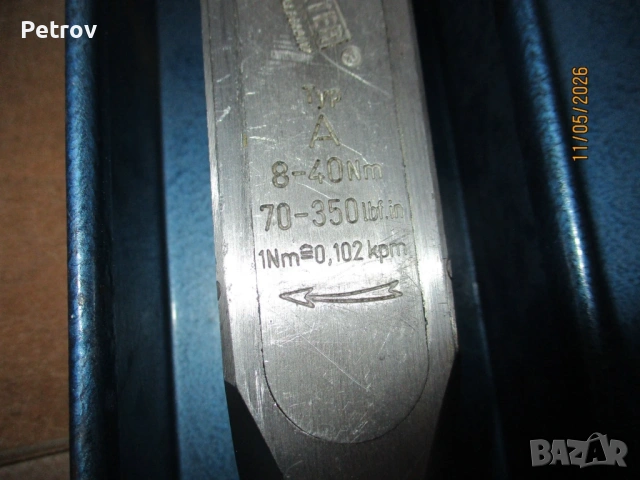 GEDORE- RAHSOL - DREMOMETER - Typ A - MADE IN GERMANY - 8-40 Nm, 3/8"- Нов Внос Динамометричен Ключ , снимка 3 - Гедорета - 54643239