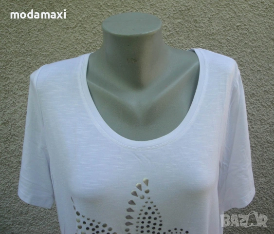 3XL Нова блуза Bonita с колибри , снимка 2 - Тениски - 55126289