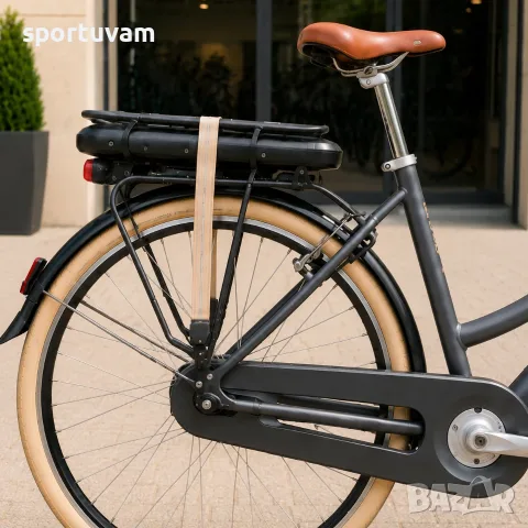 НОВ Електрически Велосипед Tretwerk Aurora E-Bike Black - БЕЗПЛАТНА ДОСТАВКА, снимка 6 - Велосипеди - 55388959