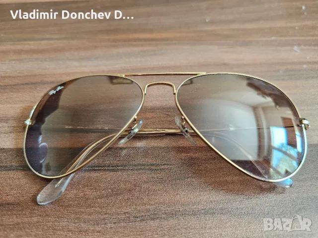 Ray-Ban Aviator - оригинални, снимка 2 - Слънчеви и диоптрични очила - 55663037