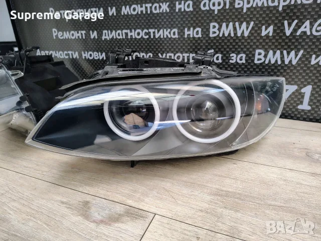 Къстъм Фарове за BMW E92 Преди фейслифт ксенон/би лед Custom Headlights BMW E92 Bi-LED Conversation, снимка 2 - Части - 55314508