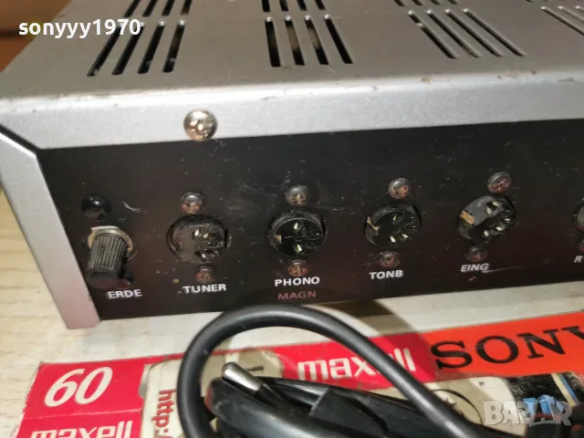 MARS MV-100 HI-FI AMPLIFIER ВНОС GERMANY 1008261012L4, снимка 18 - Ресийвъри, усилватели, смесителни пултове - 55610516