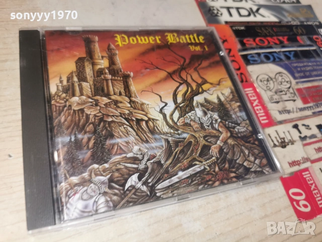 POWER BATTLE VOL.1 CD-ВНОС GERMANY 1006260944H2E6R, снимка 4 - CD дискове - 54843607