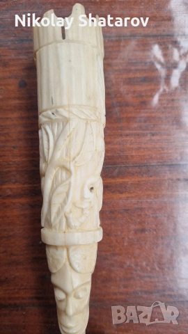 слонова кост. фигури, снимка 4 - Колекции - 54328857
