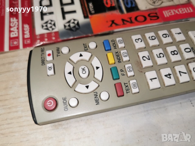 PANASONIC TV DVD VTR REMOTE 2804262120M, снимка 2 - Дистанционни - 54347168