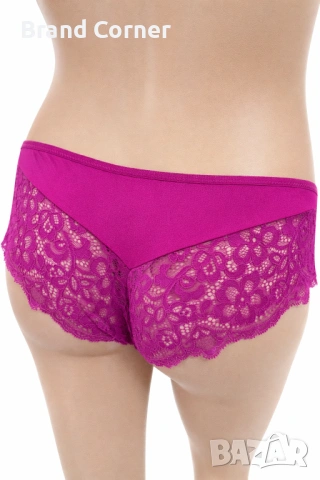 Hunkemöller дамско дантелено долнище, размер M, цикламено розово, снимка 4 - Бельо - 54531155