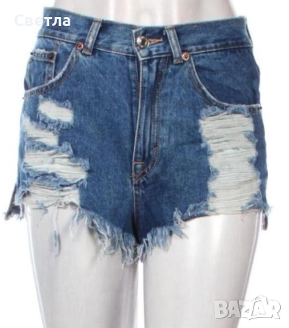 РАЗПРОДАЖБА-Bershka,ZARA,CROPP,PULL&BEER-S/XS/М-L-Къси 4 броя+1бр.дълги, снимка 6 - Дънки - 52976545
