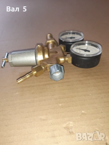 Редуцир вентил за оксижен , кислород , азот , аргон и др, снимка 4 - Други машини и части - 54081585