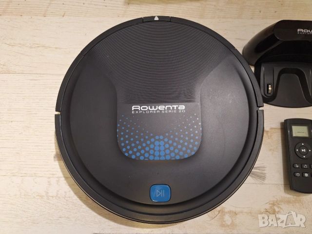 Робот прахосмукачка Rowenta с моп и вода, снимка 4 - Прахосмукачки - 54184107