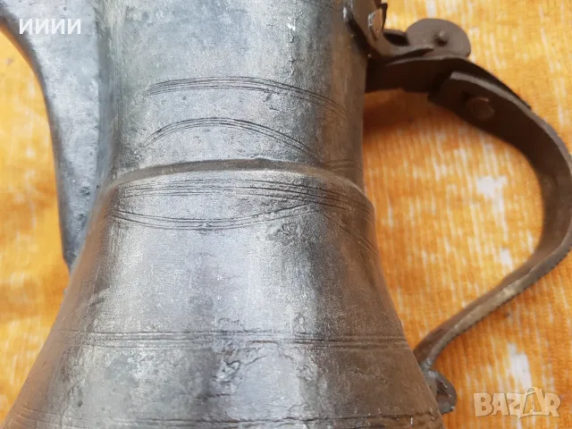 Османски чайник кафеник ибрик , снимка 4 - Антикварни и старинни предмети - 55503366