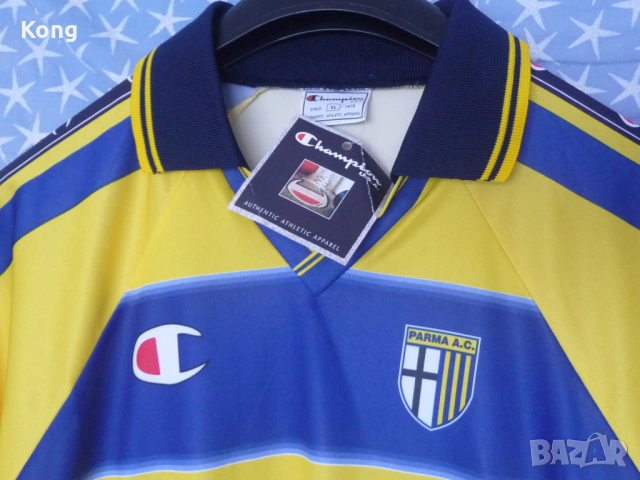 винтидж фланелка Parma ITALIA ЦСКА Парма Италия Errea футболна тениска Мидълзбро Middlesbrough , снимка 10 - Футбол - 54809306