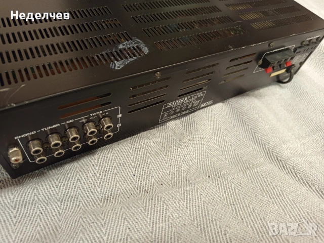 Домашен усилвател с еквалайзер Fisher CA-223R, снимка 6 - Ресийвъри, усилватели, смесителни пултове - 55038470