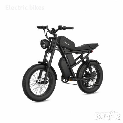 Електрически велосипед Z8 Pro 750W 31.2Ah Двойна Батерия 20” Full Suspension, снимка 3 - Велосипеди - 54700276