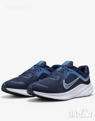 Оригинал! NIKE Quest 5 Shoes Navy мъжки маратонки, снимка 2 - Маратонки - 54501534