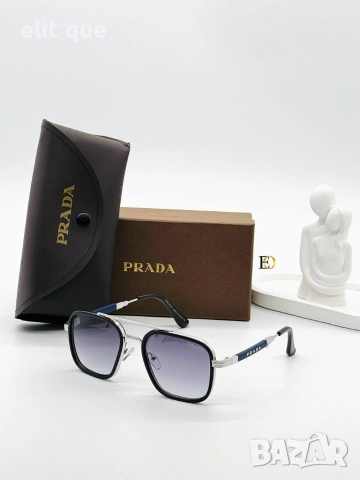 очила с калъф, кутия и ув защита ray ban prada, снимка 8 - Слънчеви и диоптрични очила - 55219864