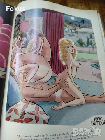 Старо колекционерско списание Плейбой Playboy Дек. 1973 г., снимка 6 - Антикварни и старинни предмети - 55080344