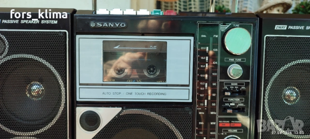 Sanyo 9819-2K, снимка 6 - Радиокасетофони, транзистори - 54121523