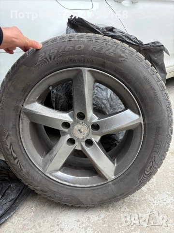Продавам 4 джанти с 4 гуми ФолксвагенПасат Б8, снимка 9 - Гуми и джанти - 54208182