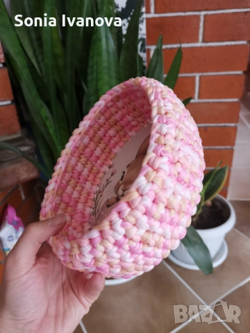 Панер/кошница Великден, снимка 2 - Ръчно изработени сувенири - 54074216