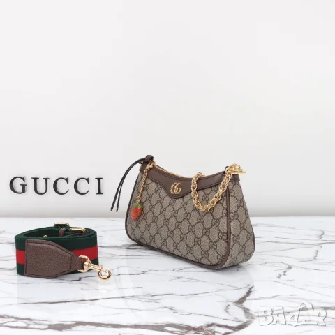 Gucci Ophidia GG Supreme Small Shoulder Bag , снимка 2 - Чанти - 55416164