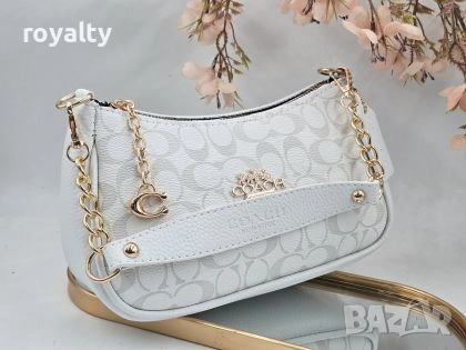 Coach Нова Дамска Кожена Чанта 