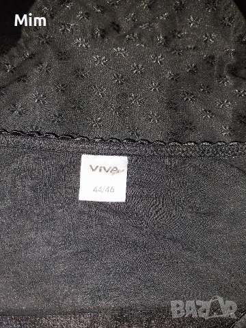 VIVA 44/46 Черна бикина с висока талия , снимка 5 - Бельо - 54061539