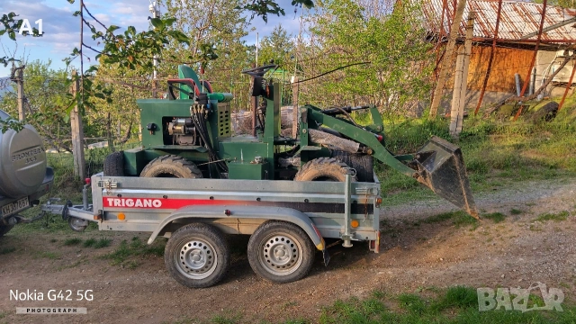 Мини челен товарач Мuller L0.8 4x4, снимка 7 - Индустриална техника - 54359751