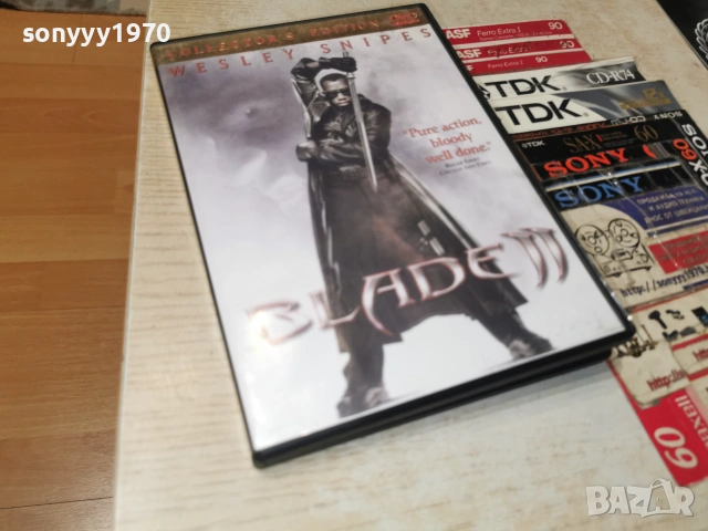 BLADE II DVD 0807261919L1, снимка 3 - DVD филми - 55211453