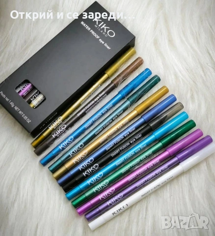 Бляскави моливи за очи