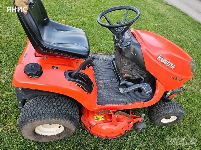 ДИЗЕЛОВА ТРАКТОРНА КОСАЧКА KUBOTA GR 1600. ПЕРФЕКТНА , снимка 10 - Градинска техника - 54402410