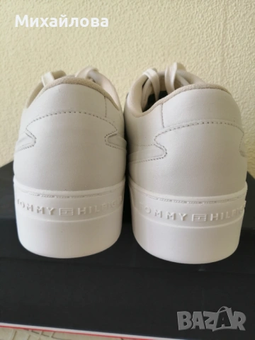 Страхотни кецове/маратонки Tommy Hilfiger естествена кожа, снимка 5 - Маратонки - 54025092