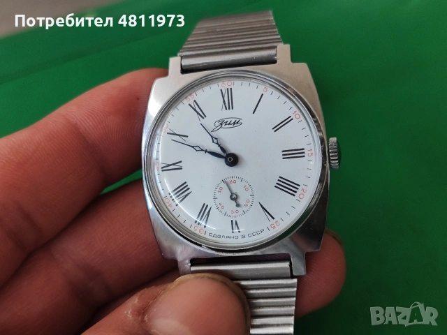Руски механичен часовник зим, снимка 2 - Мъжки - 54735276