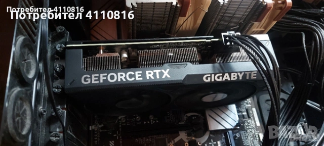 Видео карта GIGABYTE GeForce RTX 4070, снимка 2 - Видеокарти - 51897814